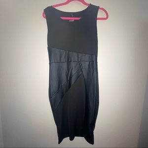 Romacci Vegan Leather Dress! NWT!